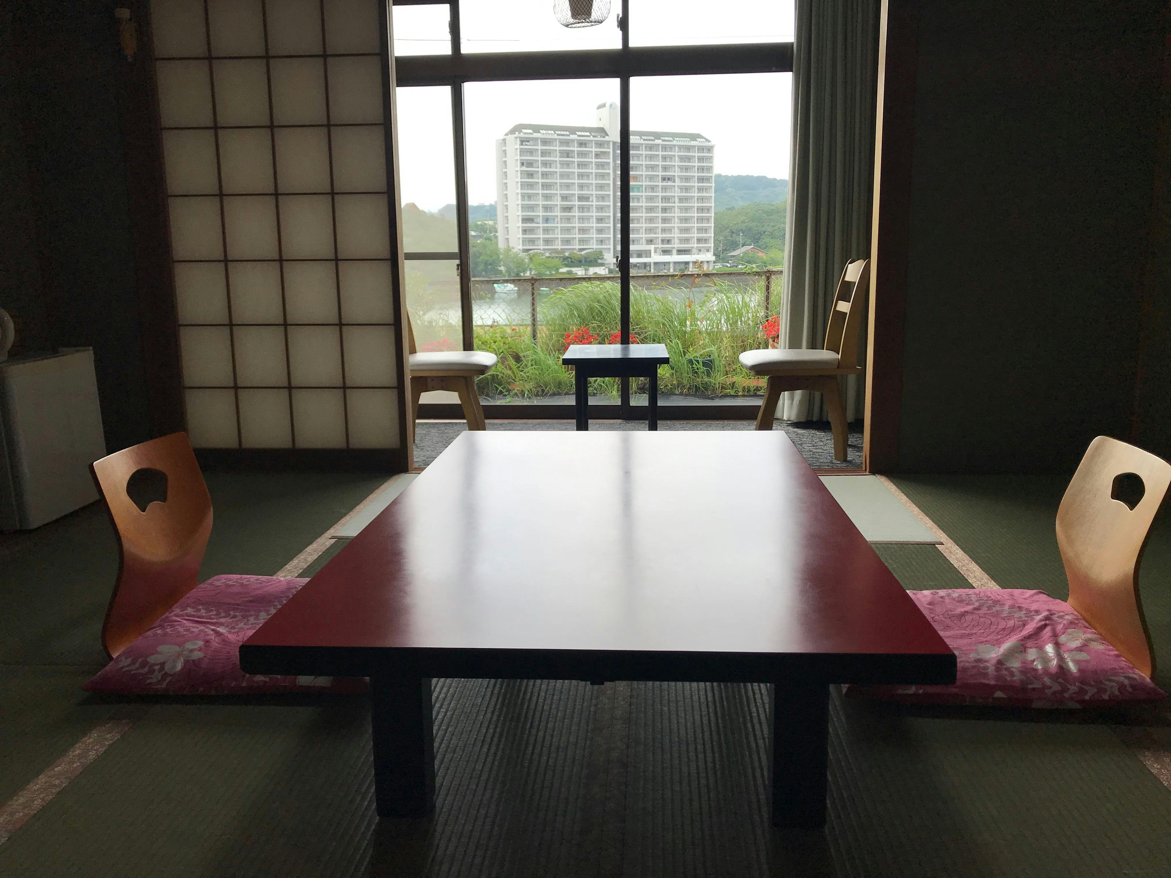 Bilik gaya Jepun 8 tatami menghadap laut