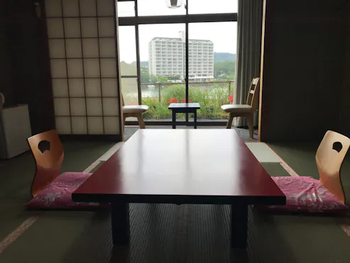 Bilik gaya Jepun 8 tatami menghadap laut