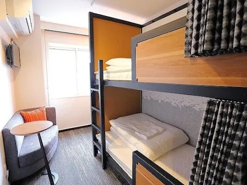 ห้องพักแบบแบงค์ทวิน
จำนวนผู้เข้าพัก: 1-2 คน