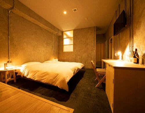 ワインカーブをイメージしたお部屋