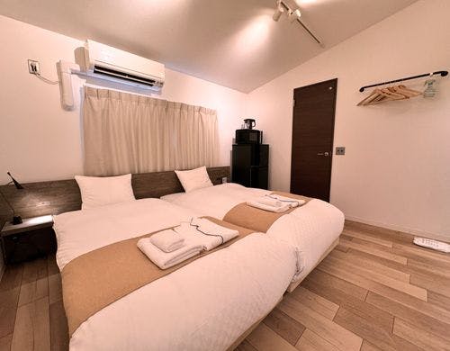 ツインルーム／土間エリア