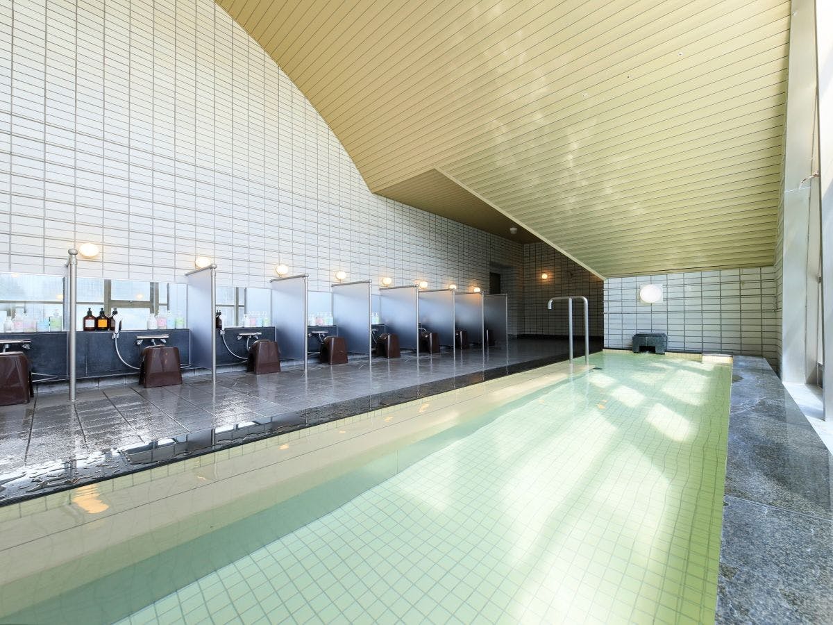 【ห้องอาบน้ำรวม】น้ำพุร้อนฮาตายะ (ซาซาโนะยุ)