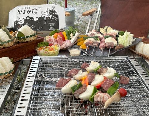 山形の食材を楽しむバーベキュー