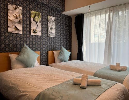 シングルベッド２台部屋