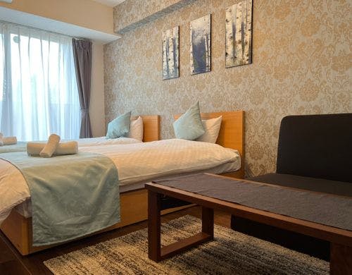 シングルベッド２台部屋