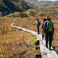 ・สำรวจเส้นทางชินเอ็ตสึพร้อมไกด์ที่ลงทะเบียน