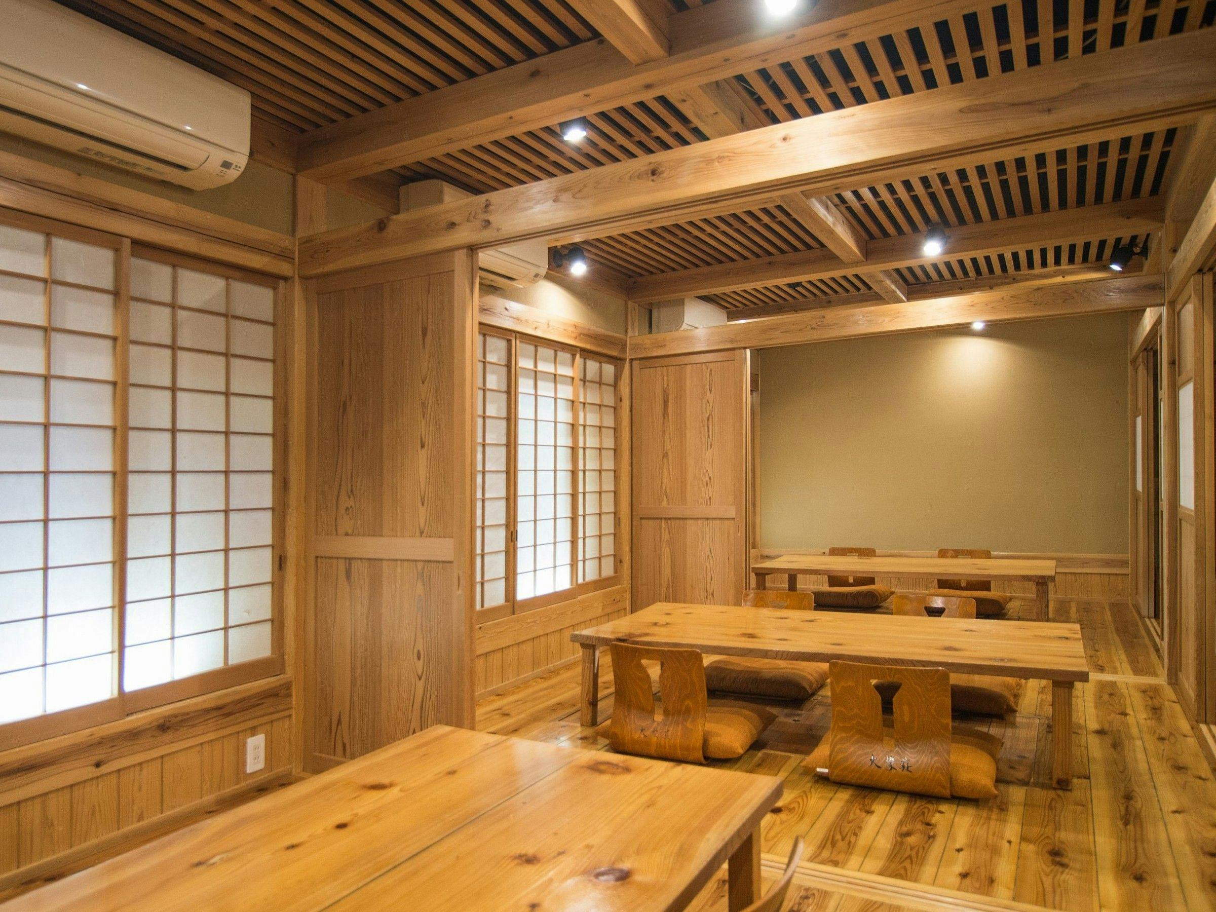 私人房間，用餐區