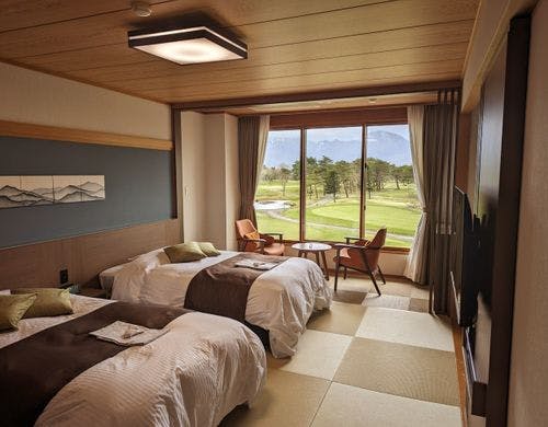 和モダンツインルーム