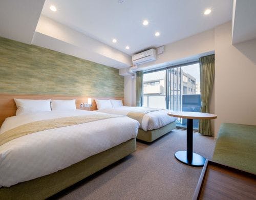 【ダブルベッド2台】嵯峨野A