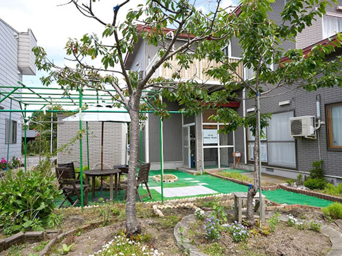 Nikmati kehijauan taman♪