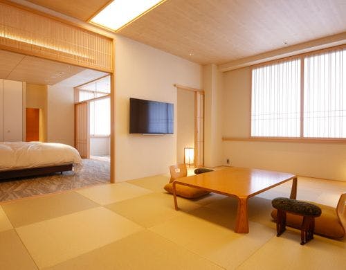 【禁煙】最上階　特別和洋室「紫雲」