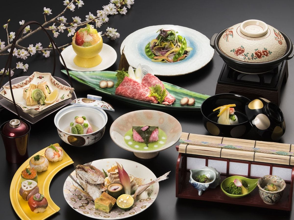 【Kaiseki Musim Semi】Masakan Kyoto yang penuh cita rasa