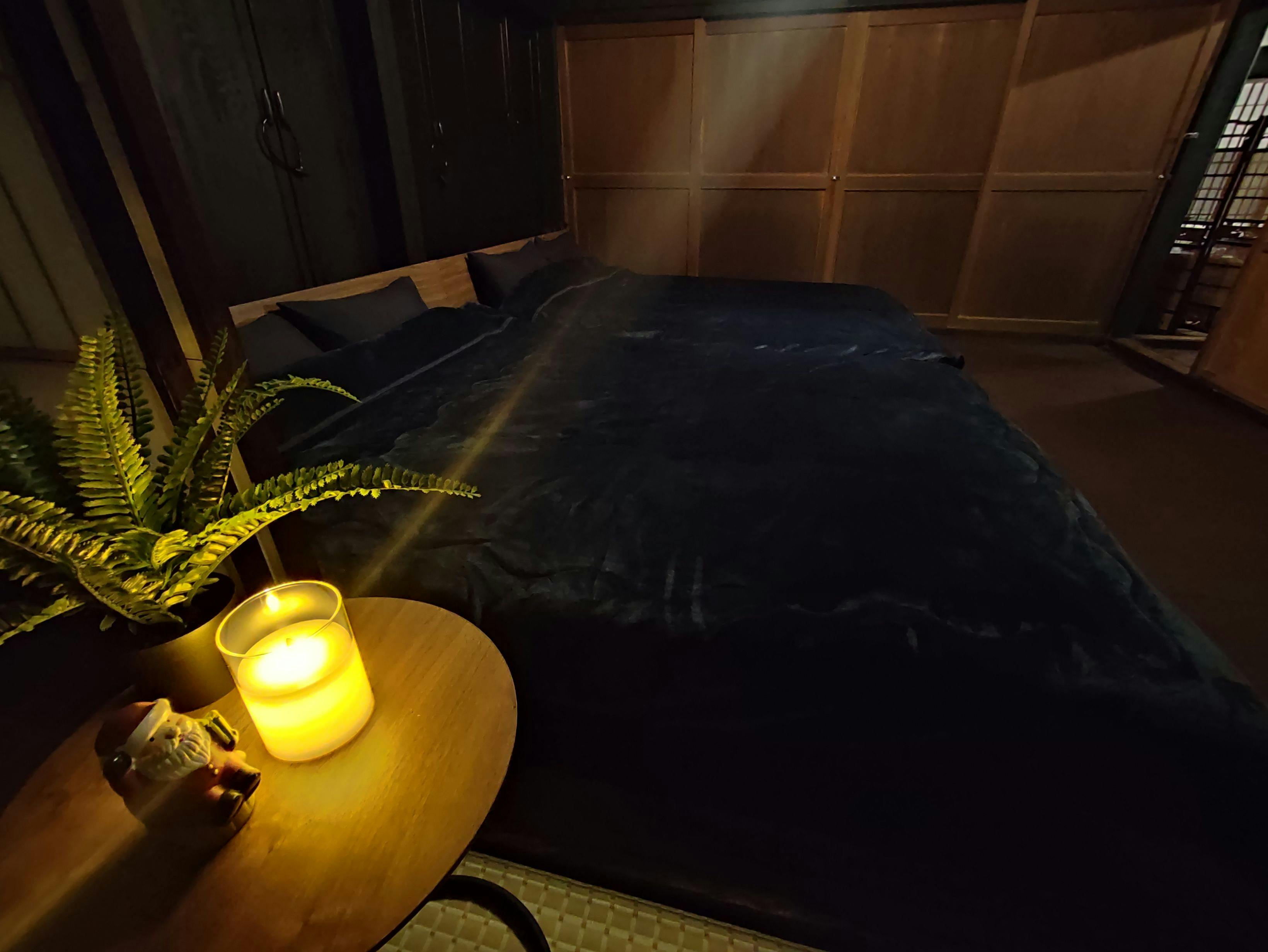 Kamar tidur dengan pemandangan luar