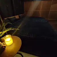 Kamar tidur dengan pemandangan luar