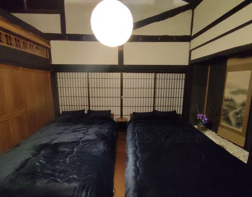 落ち着いた雰囲気の客室