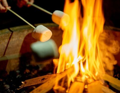 スモア材料をプレゼント！