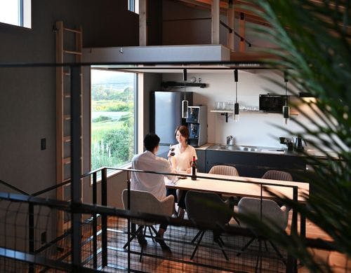 洗練されたデザイナーズハウス