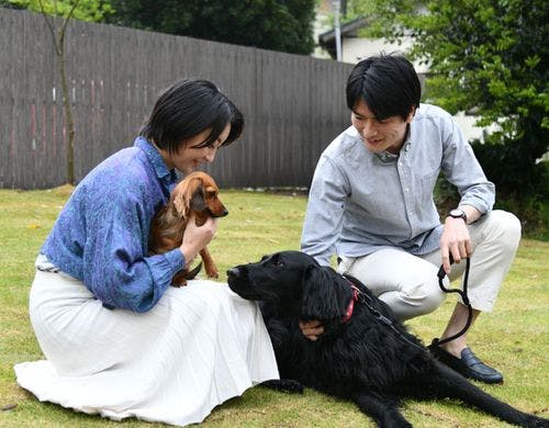 ドッグランはひろびろ完全貸切。