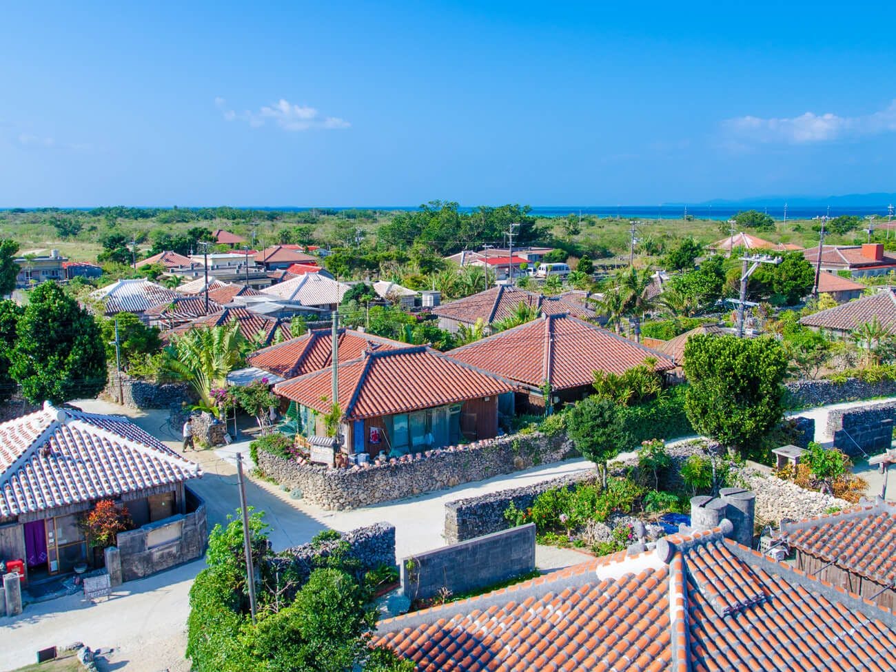 Kira-kira 10 minit dengan feri laju dari Terminal Pulau Ishigaki.
