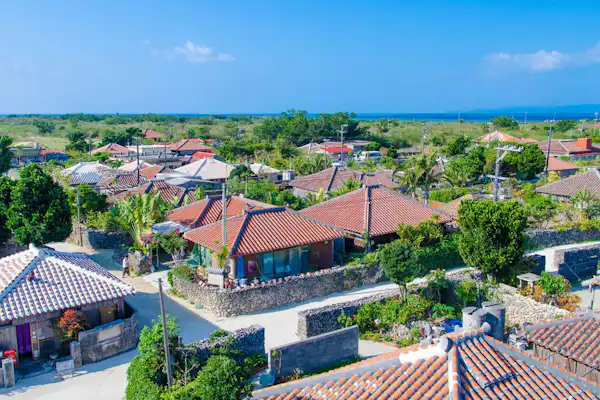 이시가키항 리토 터미널에서 고속선으로 약 10분.