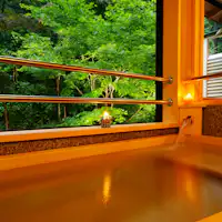 【包租浴池】檜木半露天浴池