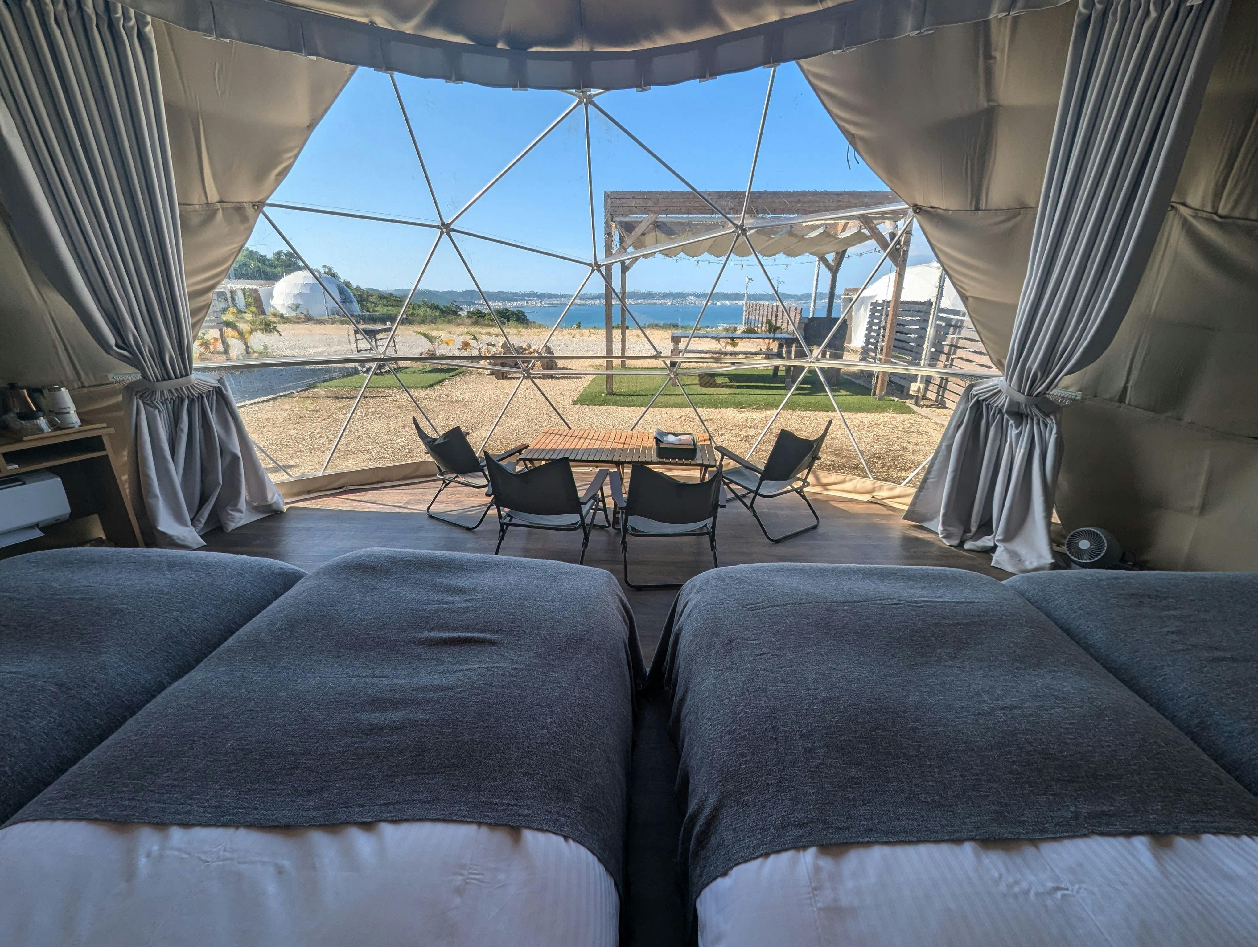 เต็นท์โดมแกลมปิ้ง