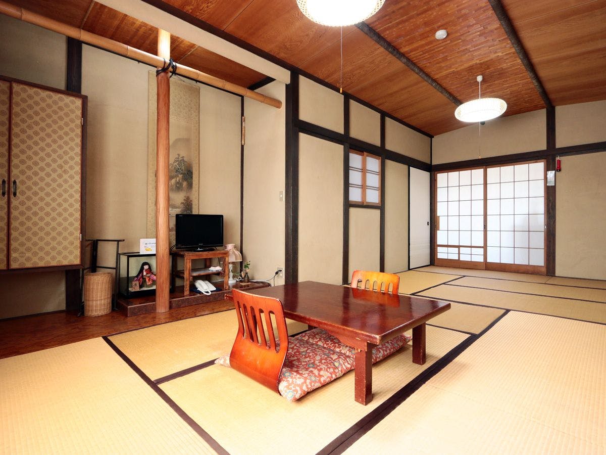ห้องสไตล์ญี่ปุ่น 10 เสื่อทาทามิ◆รองรับได้สูงสุด 4 ท่าน!