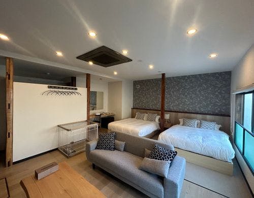 ペット可のお部屋です。