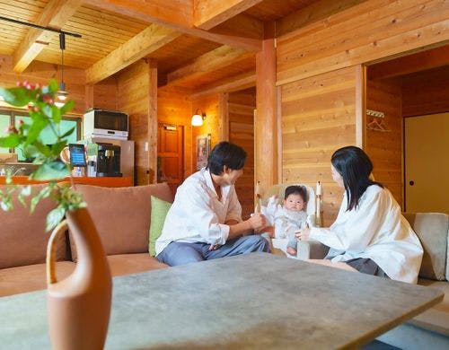 【森の樹木】ベッド（シングルベッド2台）