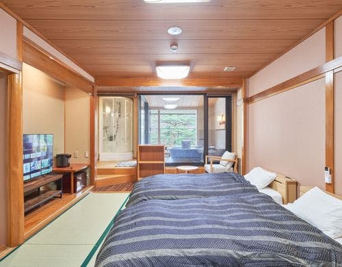 ツイン【個室露天風呂】　402号室