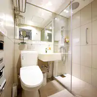 ห้องน้ำฝักบัวเรนชาวเวอร์ (ไม่มีอ่างอาบน้ำ)