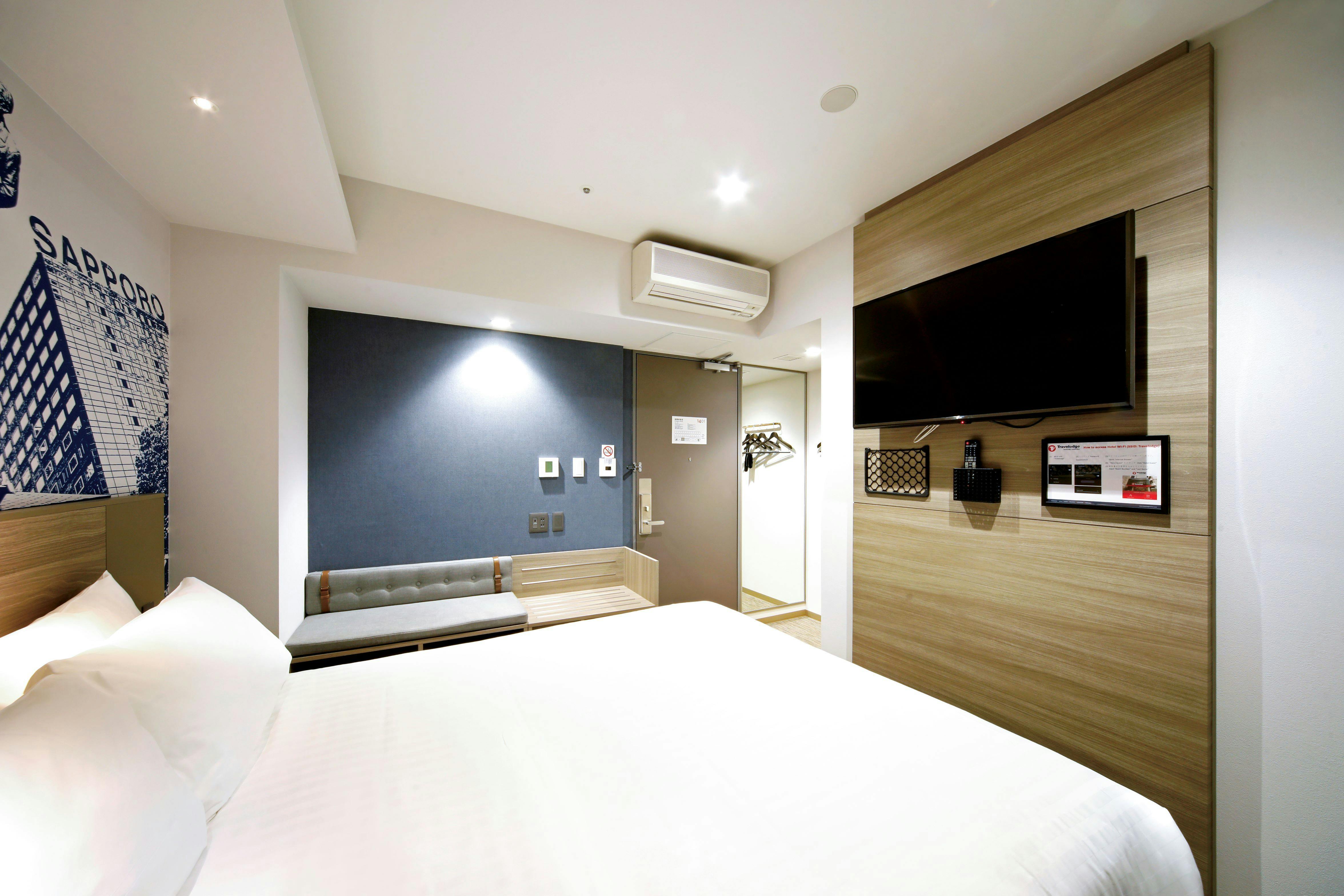 ห้องพักปลอดบุหรี่ขนาด 17 ตร.ม. พร้อมเตียงควีนไซส์ 1 เตียง