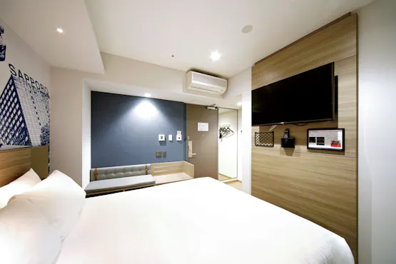 ห้องพักปลอดบุหรี่ขนาด 17 ตร.ม. พร้อมเตียงควีนไซส์ 1 เตียง