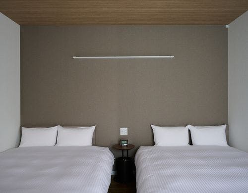 デラックスツインルーム_ベッド