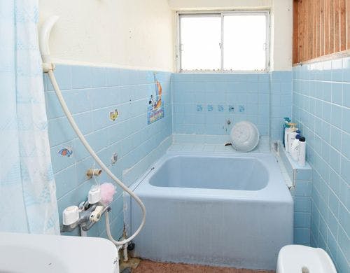 現在は浴槽を取り外し広くなっております。