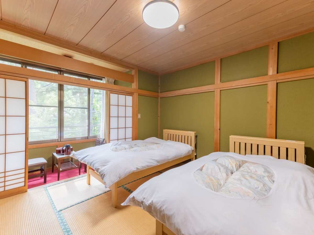 *【ตัวอย่างห้องพัก (ห้องแบบญี่ปุ่น 8 เสื่อทาทามิ)】