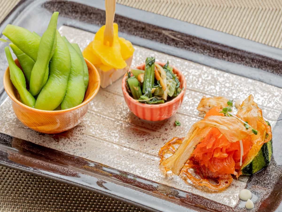 *【ตัวอย่างอาหารเย็น (อาหารเรียกน้ำย่อย)】