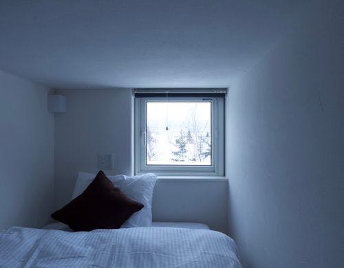 男女混合セミダブルベッドドミトリー