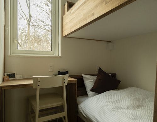 2段ベッドドミトリールーム