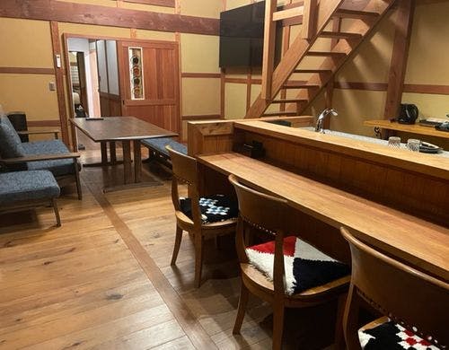 吹き抜けのリビング・ダイニング