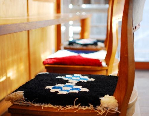 こだわりの館内インテリア