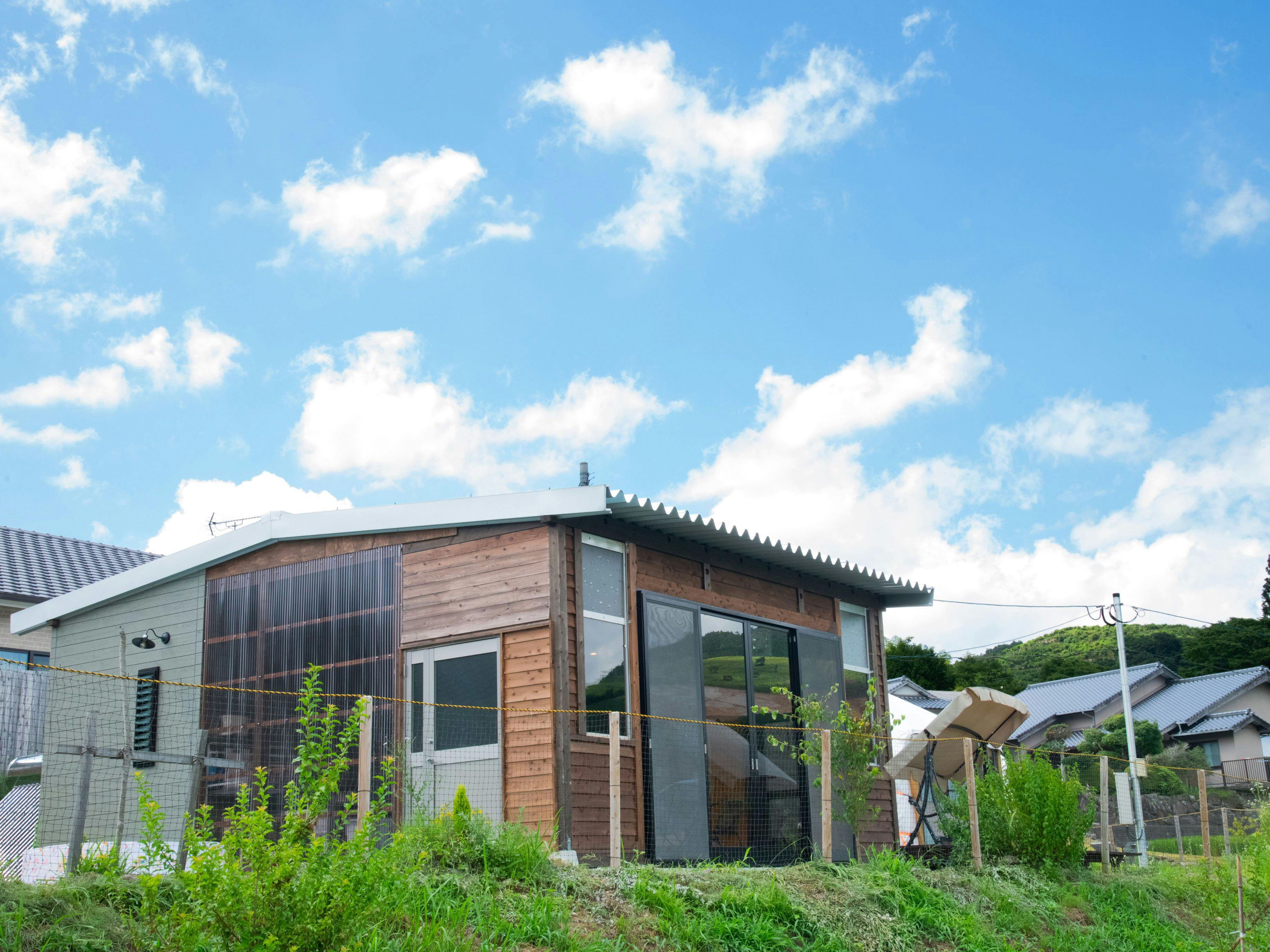 เต็นท์เกอร์พร้อมซาวน่าส่วนตัว