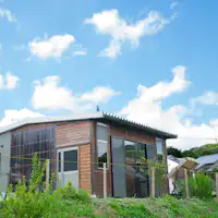 เต็นท์เกอร์พร้อมซาวน่าส่วนตัว