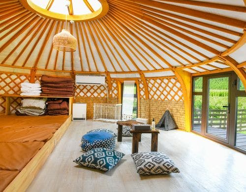 貸切ドッグラン付ゲルテント【サウナ付】