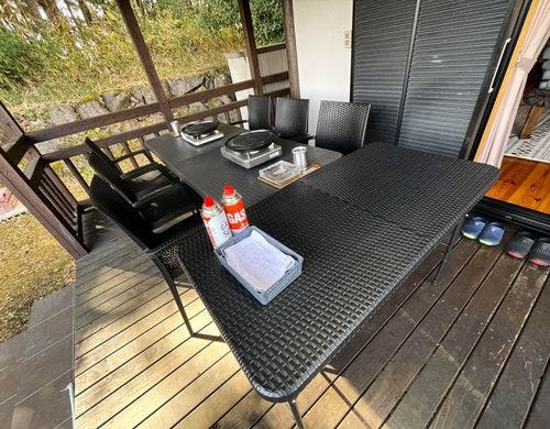 屋根付きテラス