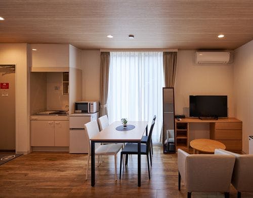 デラックスツインルーム_ミニキッチン