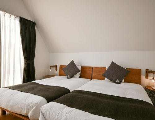 さわやかなインテリアでまとめられたお部屋