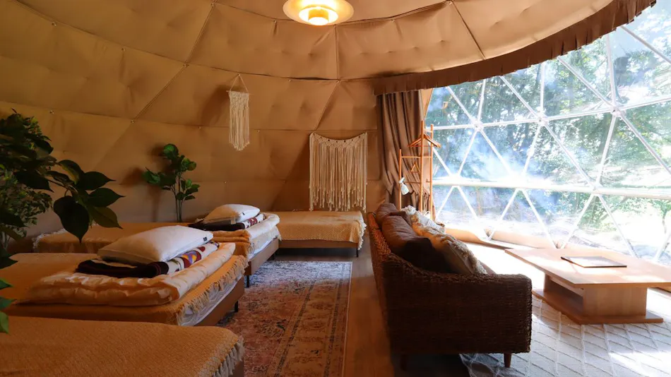 Glamping Fire, Wind, Water, Earth