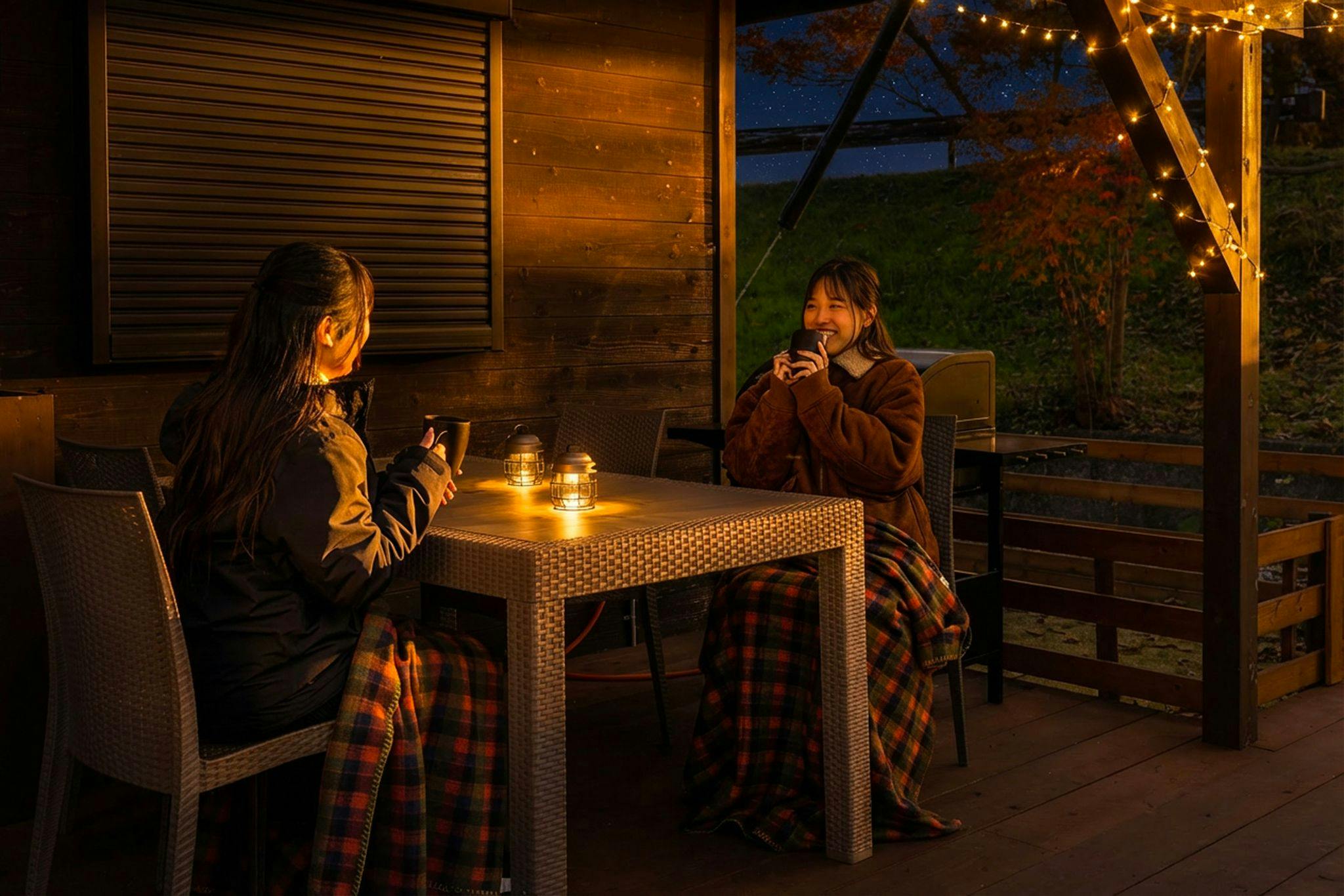 พักผ่อนบนระเบียง!