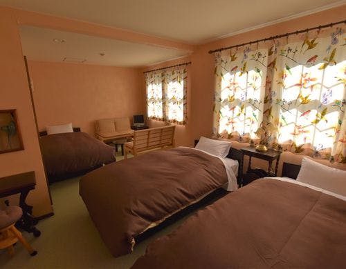 Roomラべンダー　羽毛布団で暖か